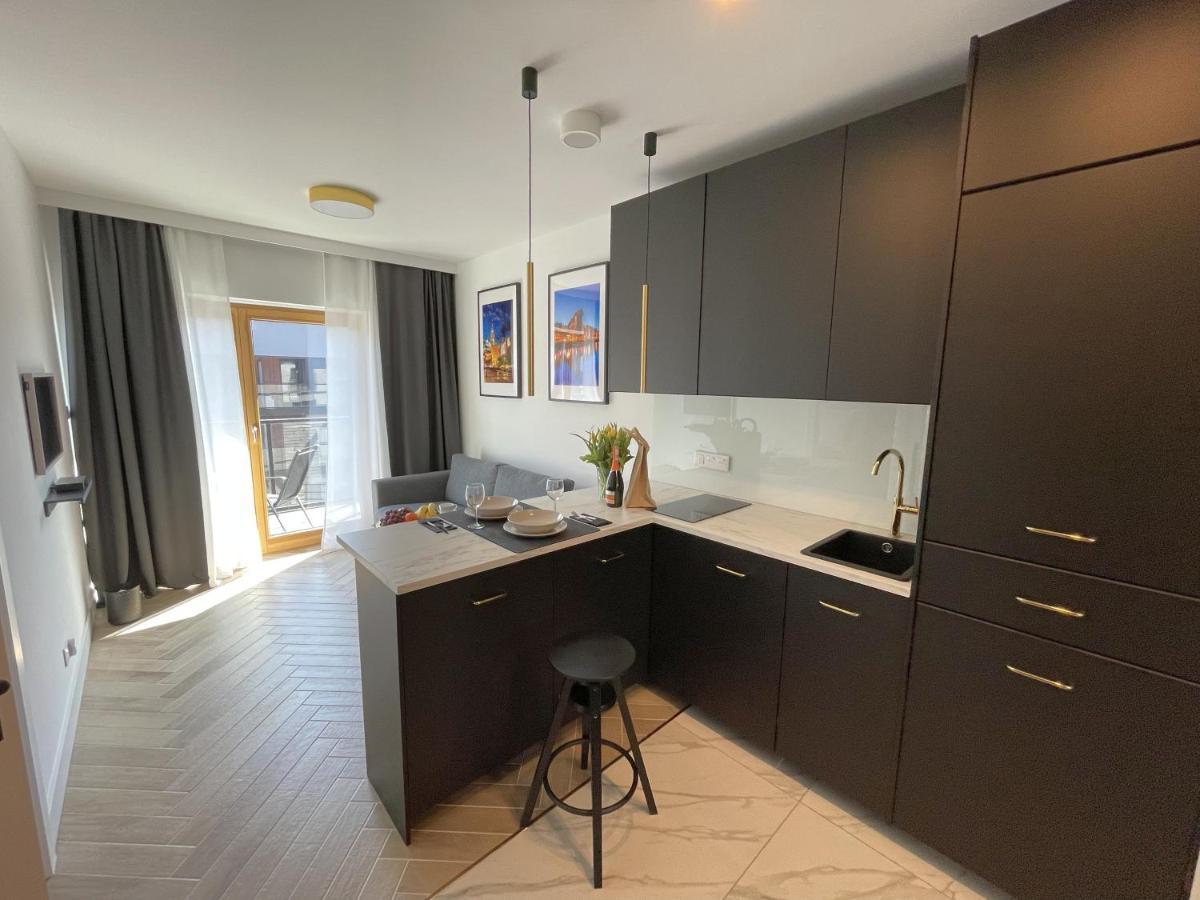 Apartament Nadmotlawie 92 Sauna Fitness กดัญสก์ ภายนอก รูปภาพ