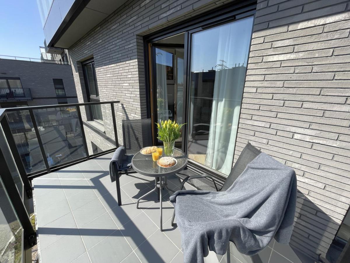 Apartament Nadmotlawie 92 Sauna Fitness กดัญสก์ ภายนอก รูปภาพ