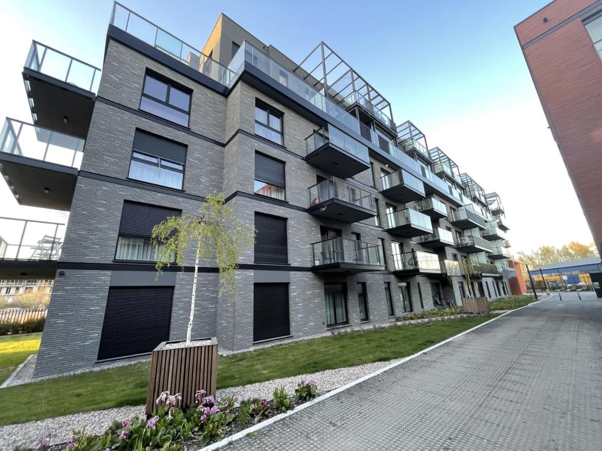 Apartament Nadmotlawie 92 Sauna Fitness กดัญสก์ ภายนอก รูปภาพ